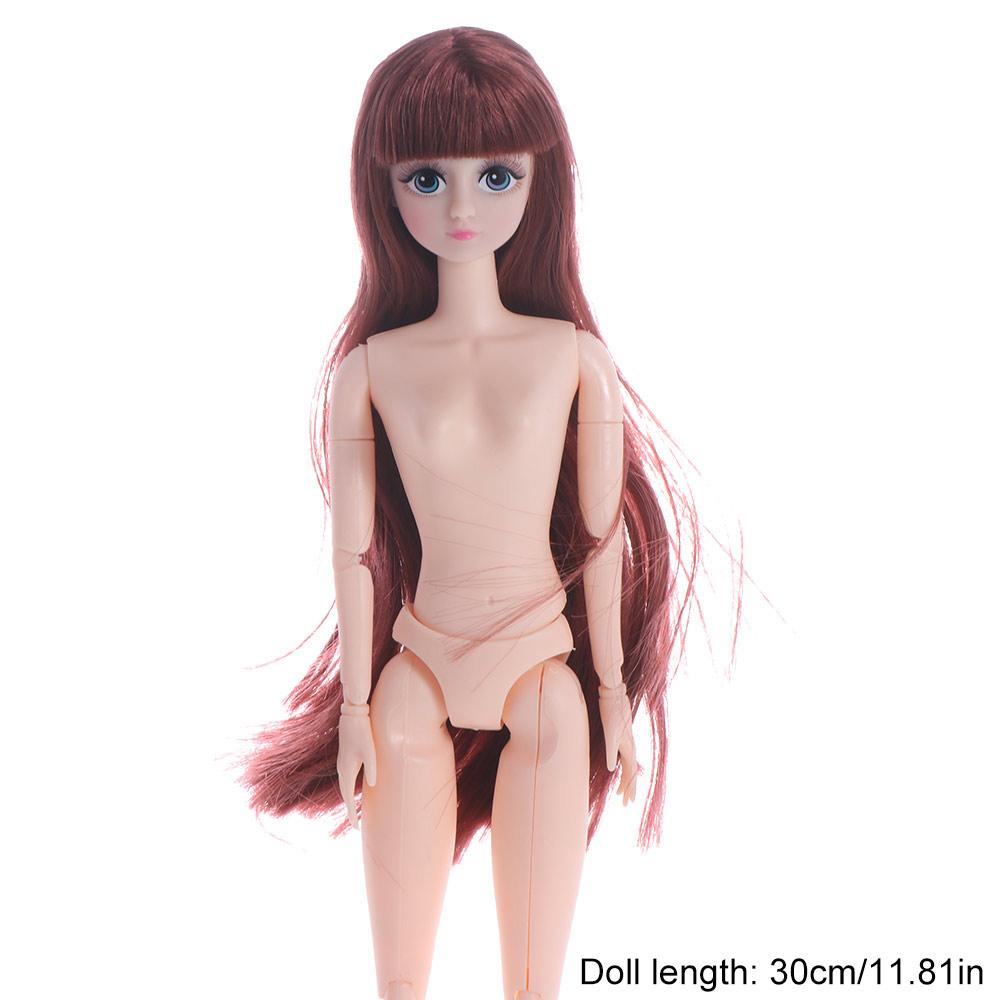 Beautiful 30cm Dress Up Doll Toys 1/6 20-joint Doll Body BJD BJD Movable Joint Doll  Girl