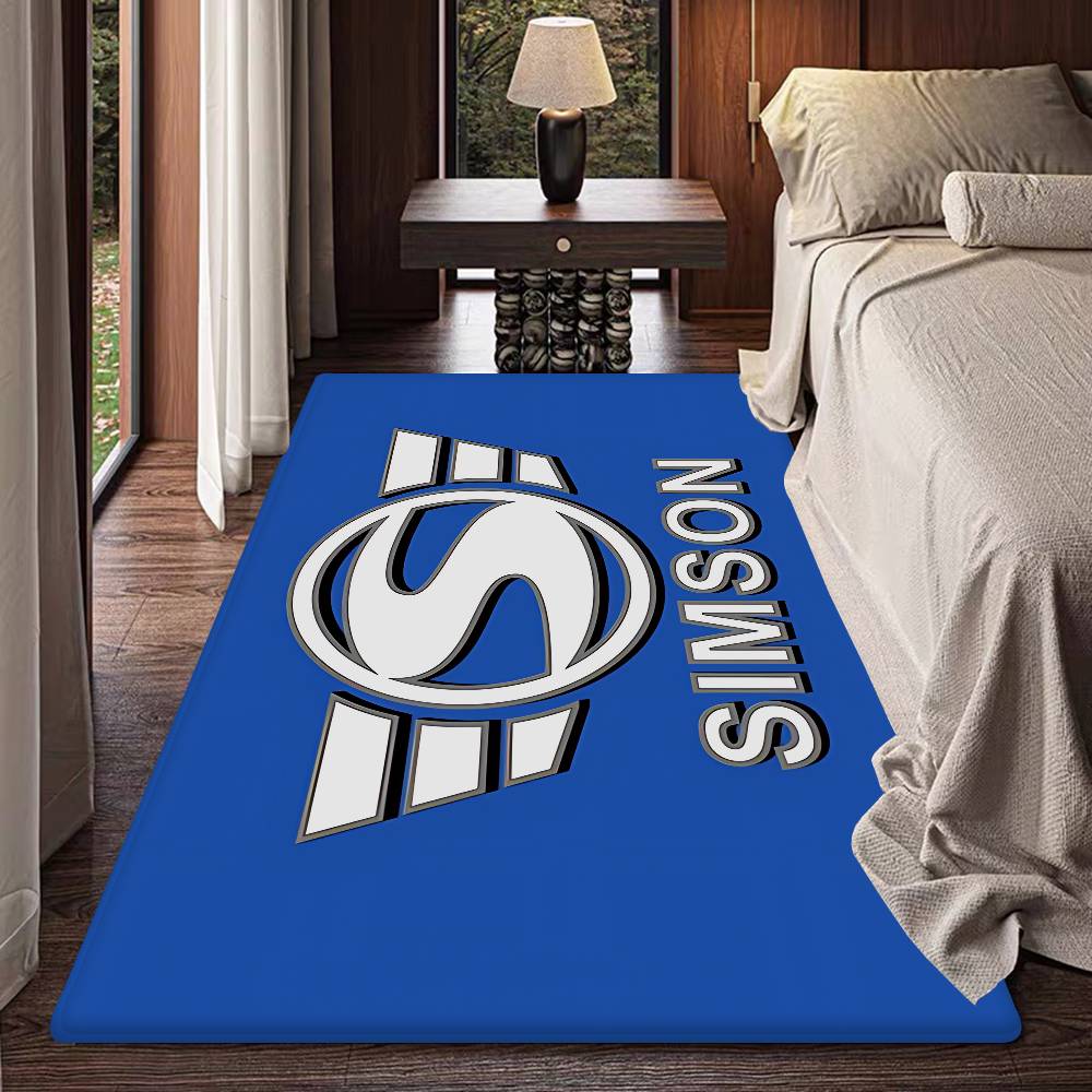 Motorcycle S-Simsons Kitchen Mat Cheaper Anti-slip Modern Living Room Balcony Printed Modern Home Decor