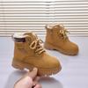 Comfortable Versatile Thickened Warm Kids Martin Boots Soft Sole Winter Ankle Boots For Boys And Girls