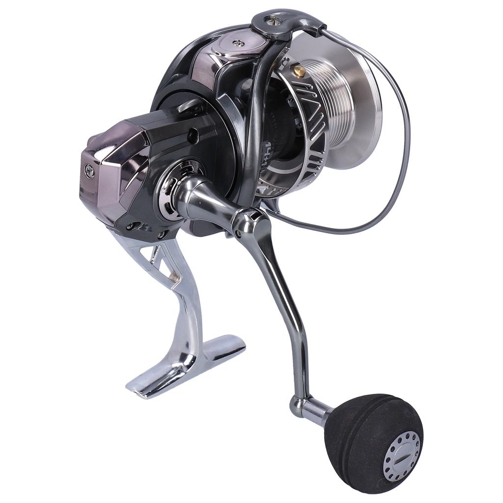 14+1 Bearing Spinning Reel 4.1:1 Gear Ratio All Metal Fishing Wheel Fishing Accessory(JS10000 )