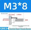 GB834 High Head Knurled Hand-Tightening Screw with Large Toothed Round Head