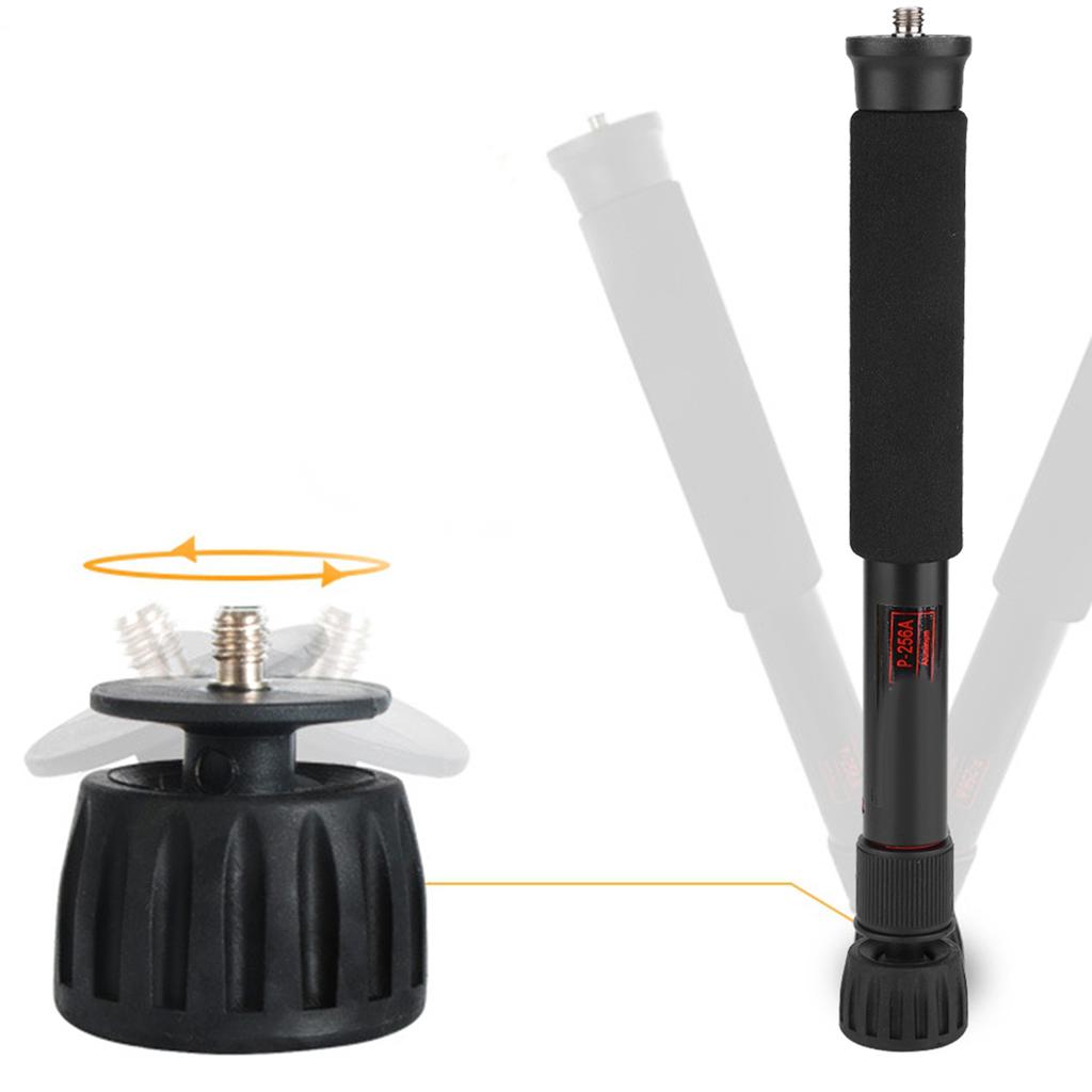 Mini Portable Adjustable Height Monopod Selfie Stick Mount Support Rod for SLR Camera (P 256A)