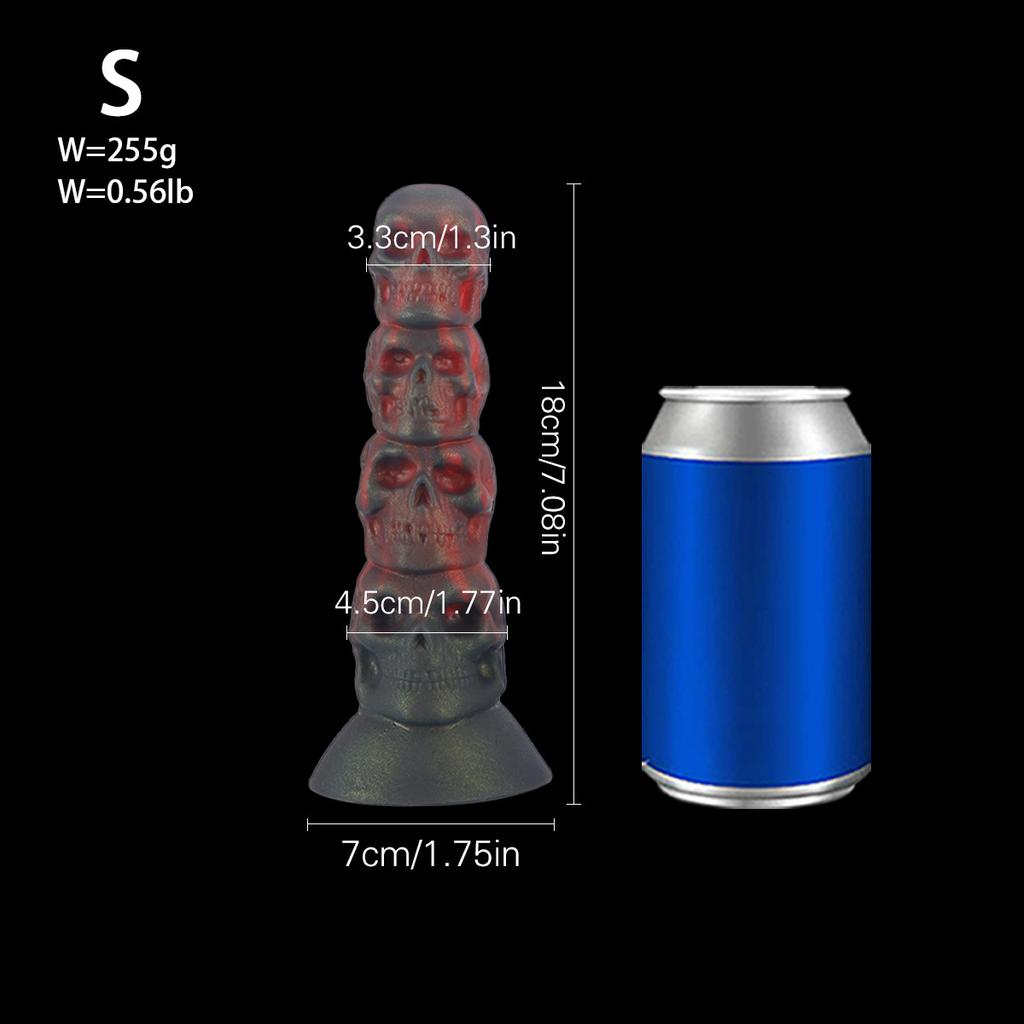 Halloween Pumpkin Skull Butt Plug Special-Shaped Alternative Back Court Men and Women Masturbation Climax Sex Toys