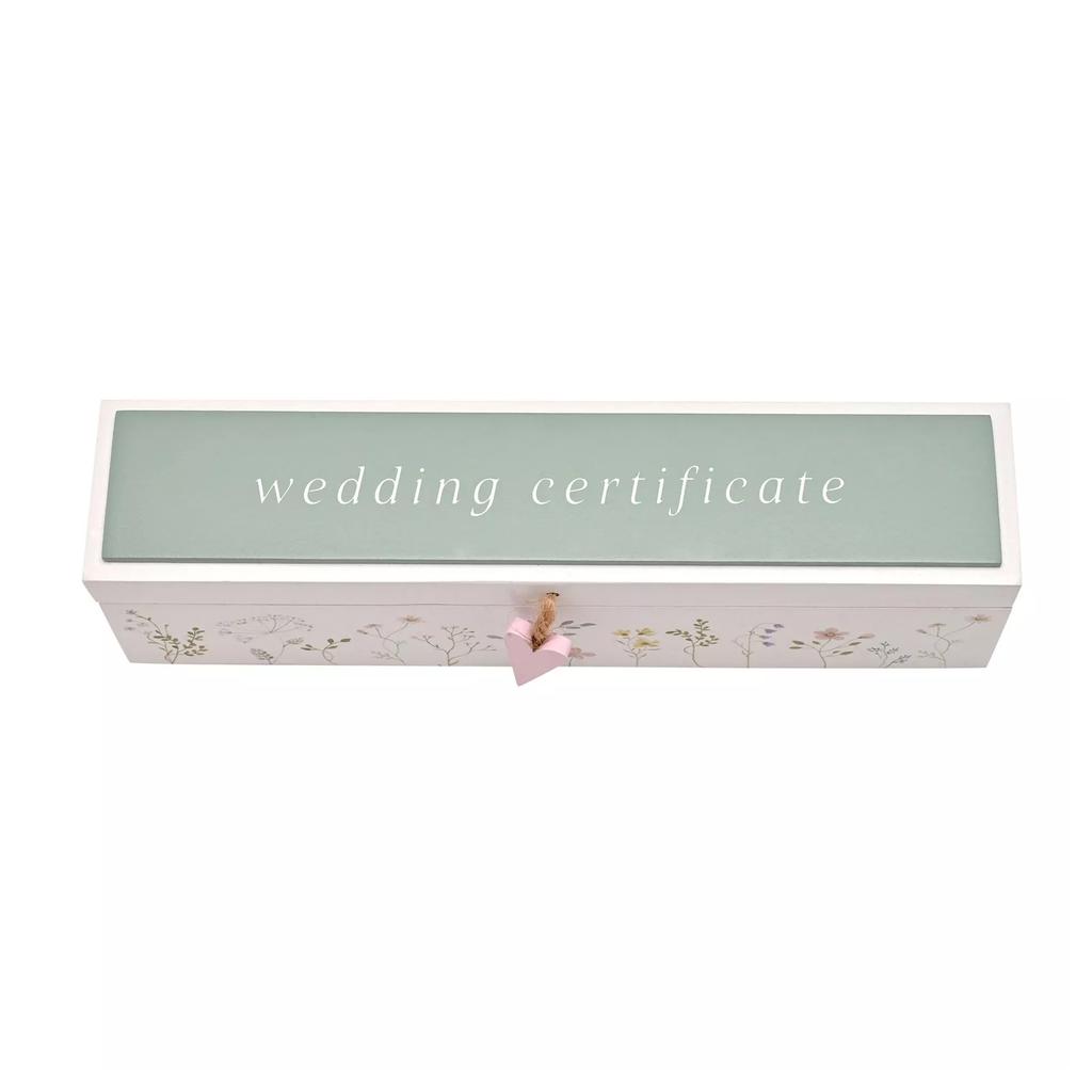 Celebrations Love Story Wild Flowers Certificate Holder