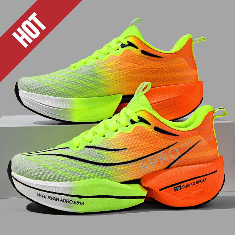 Running Shoes Marathon Carbon Board Men Sports Speciality Breathable Lightweight Women'S Comfortable Athletic Casual Sneakers