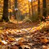Rostiger Metallschnecken-Gartenstecker 70 cm Outdoor-Gartenskulptur Rustikales Dekoratives Gartendekoration Pflanzenstütze für Terrasse Veranda Hinterhof Dekoration
