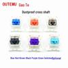 Gateron Dustproof Mechanical Keyboard Switch Tester: Blue, Red, Brown, Black, Purple, Green, Gold, Silver, Orange, White, Gray, Yellow.