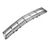 Front Bumper Lower Grille SK601167 Aerodynamic Waterproof Silver Grille Trim Panel Fit For SRX 2013 to 2016