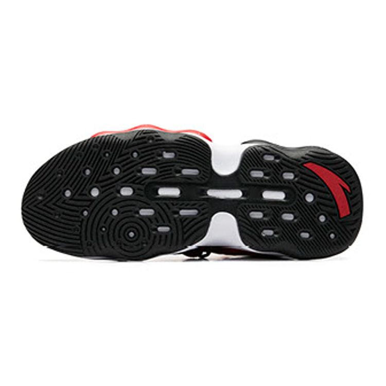 Anta Kids Non-Slip Breathable Sports Casual Shoes Kids Shoes Red Black White A31931105-2