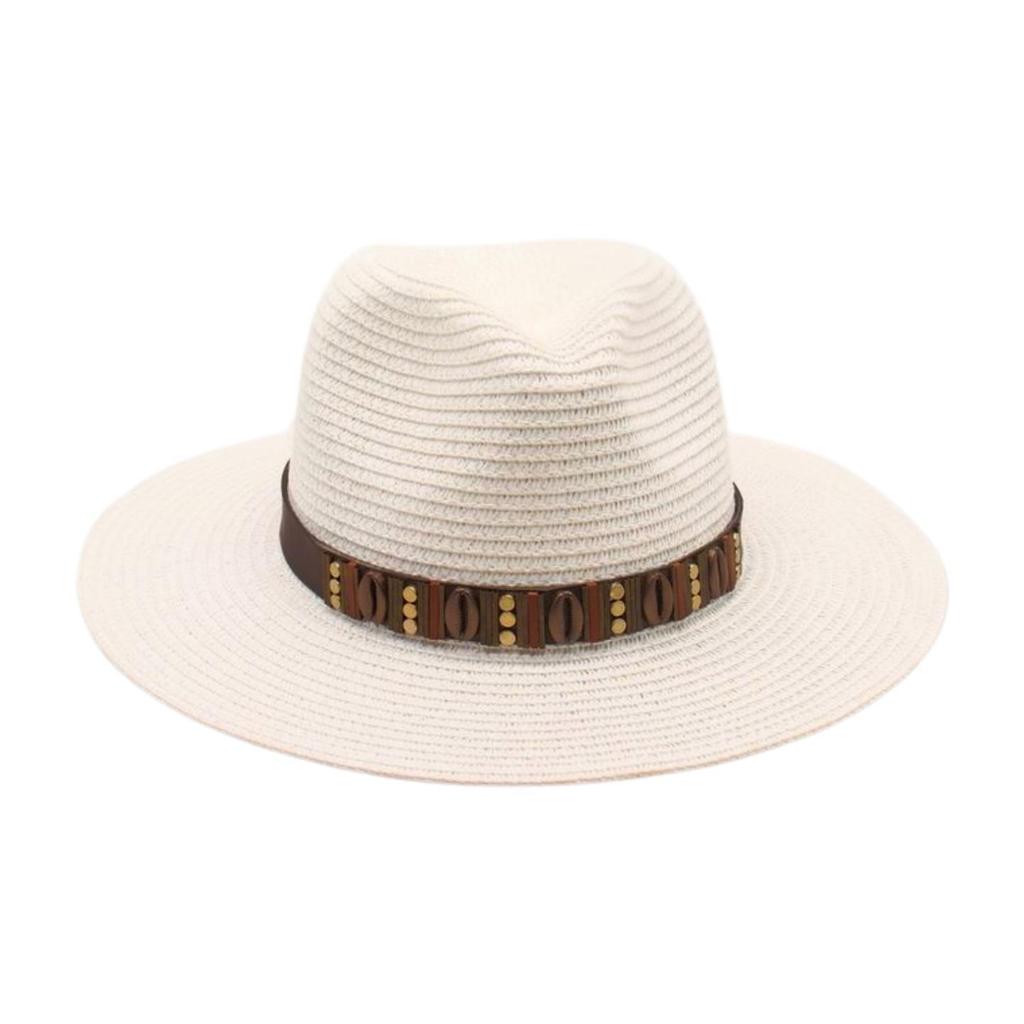 Famous Style Straw Hat Men And Women Travel Beach Sun Hat