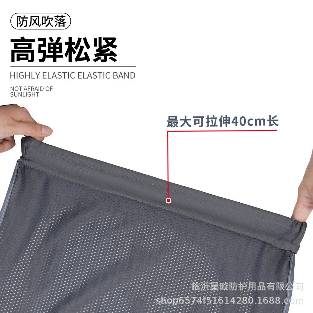 Kask budowlany z osłoną przeciwsłoneczną: Daszek i osłona na rondo chroniące przed słońcem