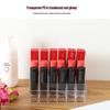24-Compartment Transparent Lipstick & Lip Gloss Organizer for Vanity Display