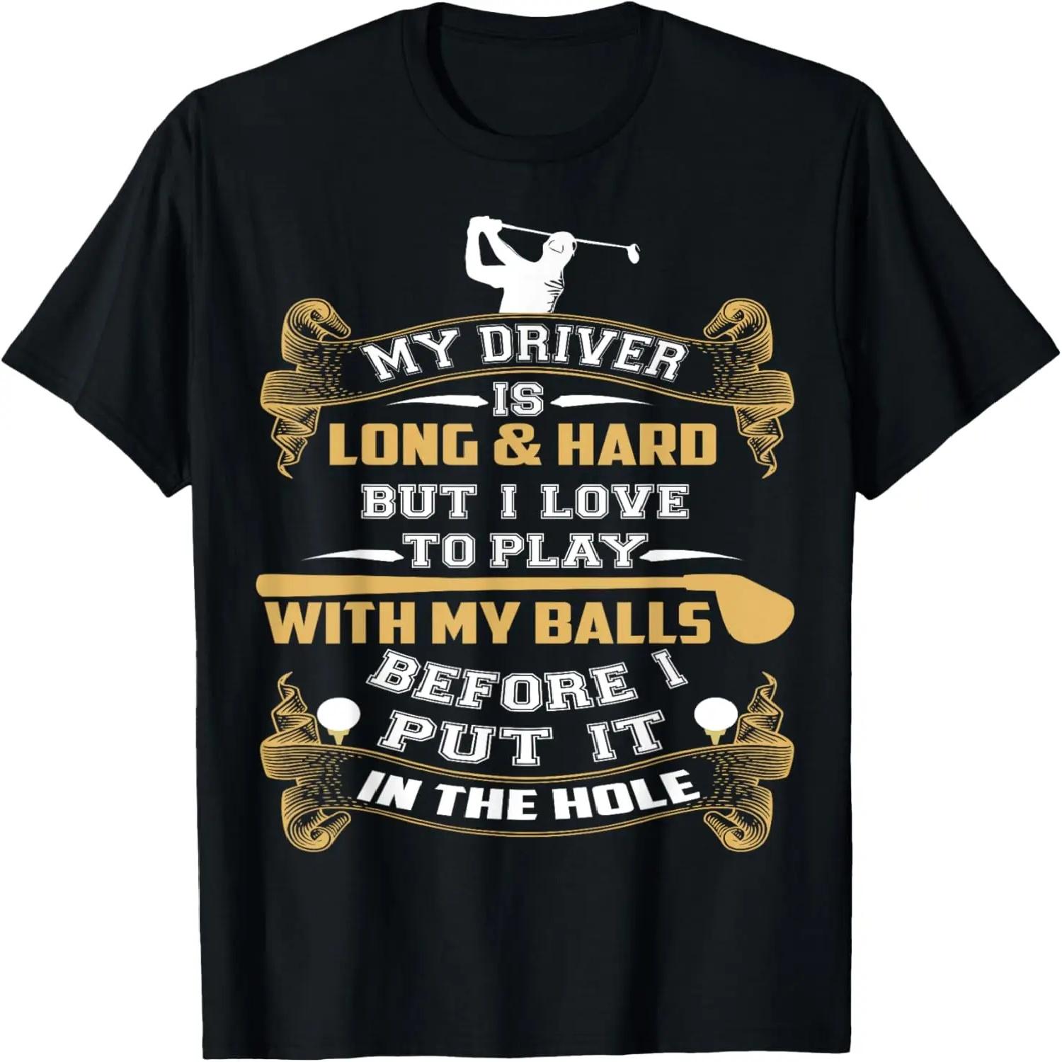 Funny Golf T-Shirt_ Play With My Balls S