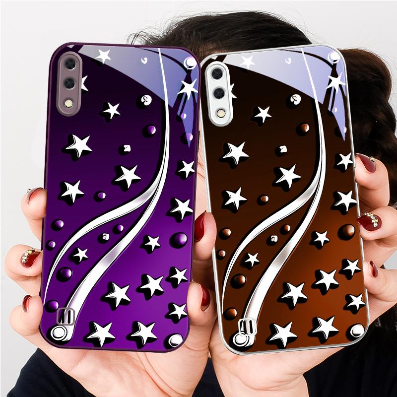 Deep Night with Stars For Samsung A01 A02 03 Core 04 05 06 10 12 13 14 5G 15 16 M02 12 Note 8 9 10 20 glass Ultra phone case