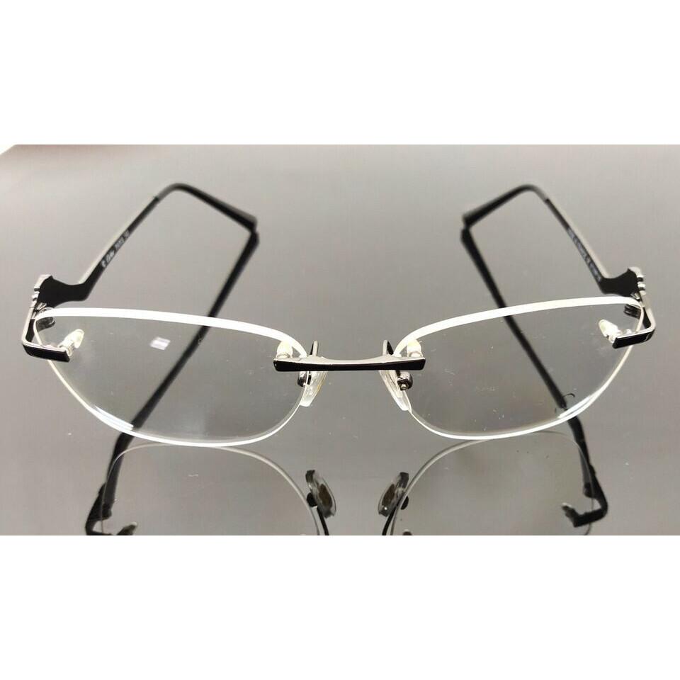 RSINC Imported Men Rimless Eyeglass Metal Gun-Grey Cat Eye-ware 81339133 Cart-11 JL166604552128