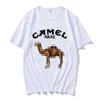 Retro Camell Cigarettes T-Shirt Vintage Cotton Male Tops Tees Short Sleeve Casual Streetwear Men Women Clothing Harajuku T Shirt