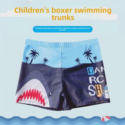 Kinder-Badehose mit Cartoon-Motiv: Schnelltrocknende Bademode für Jungen in den Größen S, M und L