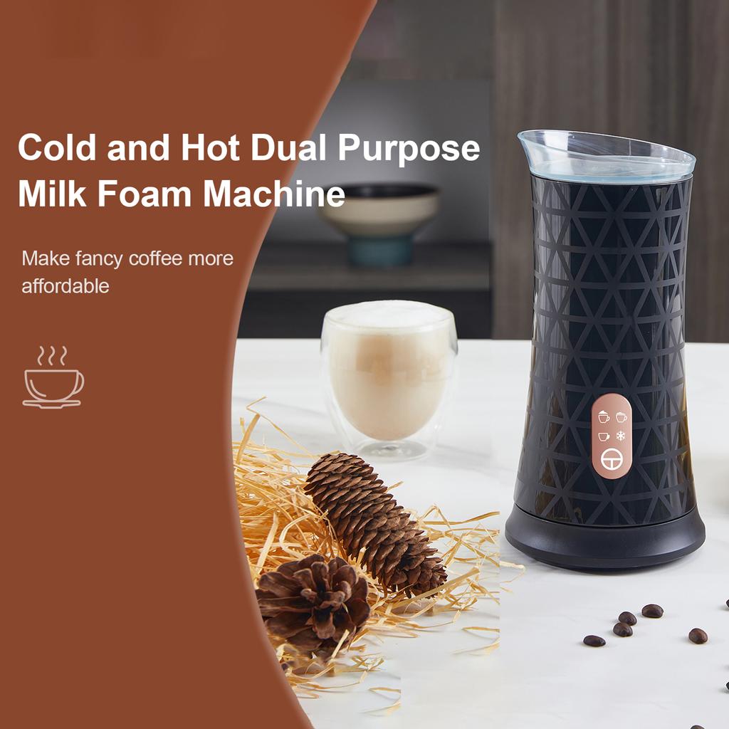 Elektrisk melkeskummer for skumming 4-i-1 melkedamper med skummaskin for