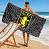 Asciugamano da Spiaggia con Stampa Aston Villa F.C., Asciugamano Grande Morbido ad Asciugatura Rapida per Spiaggia Campeggio Nuoto