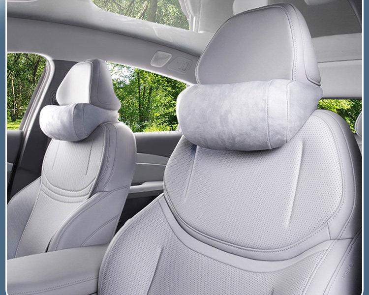 Poduszka XPeng M03 z pianki memory na szyję i lędźwie - Zagłówek na cztery pory roku