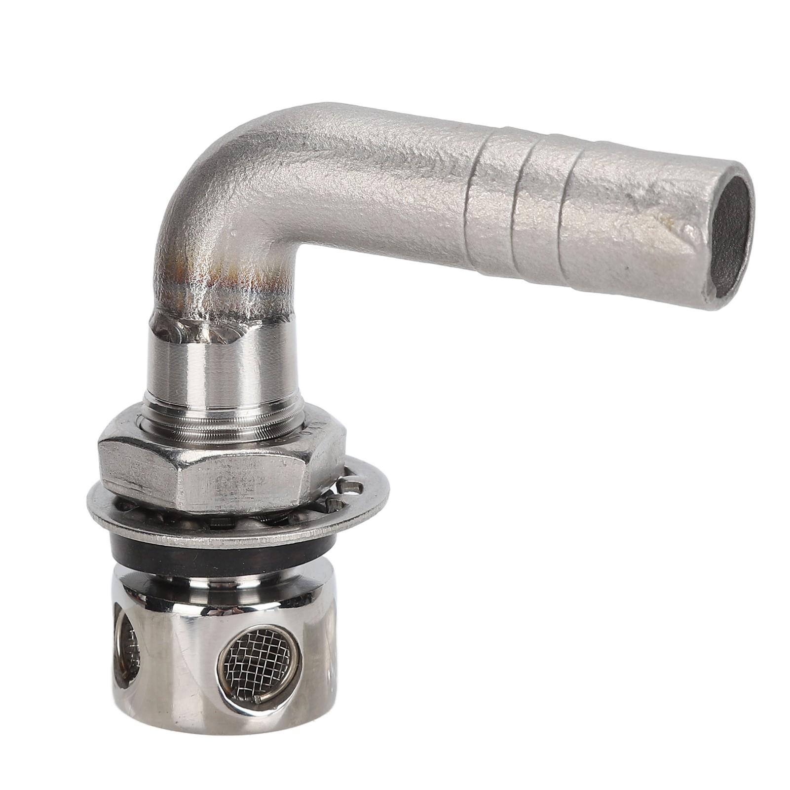 

Топливный сапун 90 градусов 316 Нержавеющая сталь 4 отверстия Морской класс Газовый бак Яхтенная фурнитура Фитинг M16