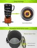 1100ML Portable Outdoor Camping Gas Stove & Cookware Set