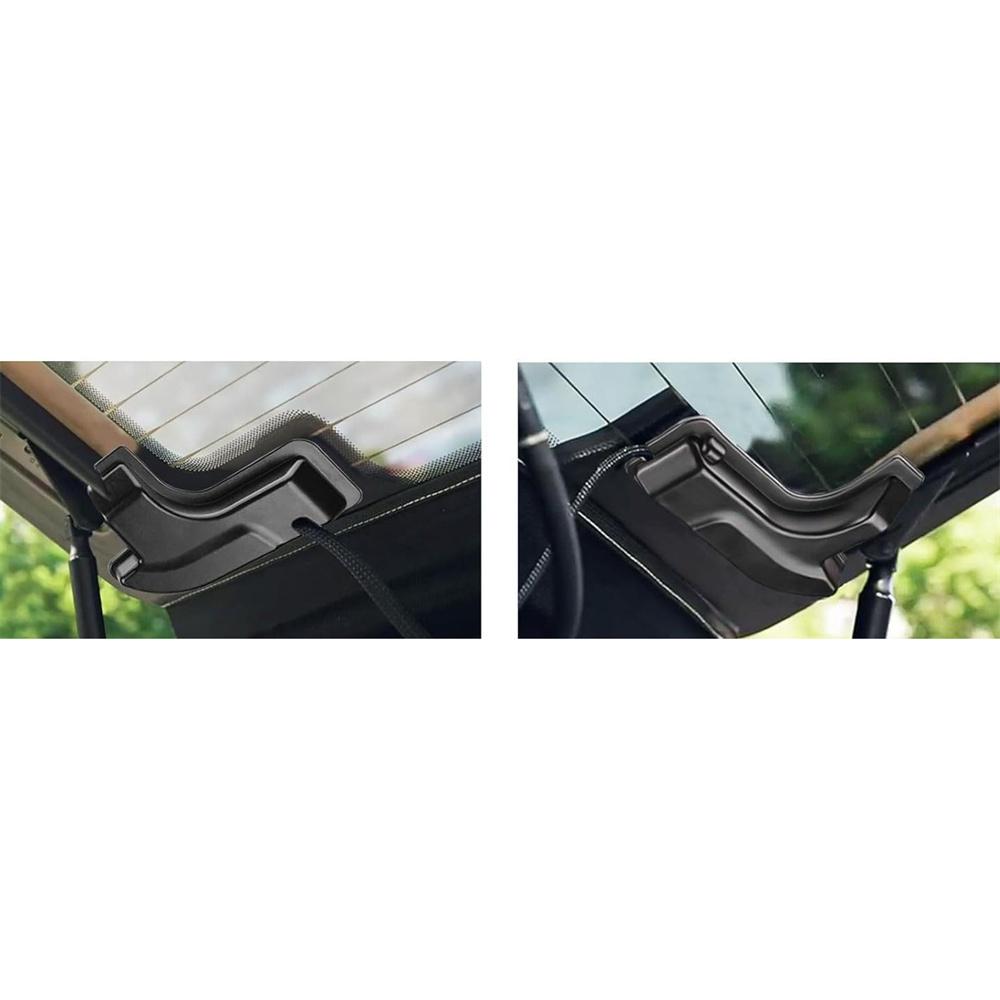 2x Rear Defogger Cable Cover Accessories For Jeep Wrangler JL Wrangler 2018-2024