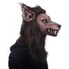 Horror Werewolf Mask Cosplay Creepy Animal Wolf Head Latex Masks Halloween Carnival Masquerade Party Costume Props