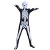 Spoof Skeleton Jumpsuit: Halloween Cosplay & Parent-Child Party Costume