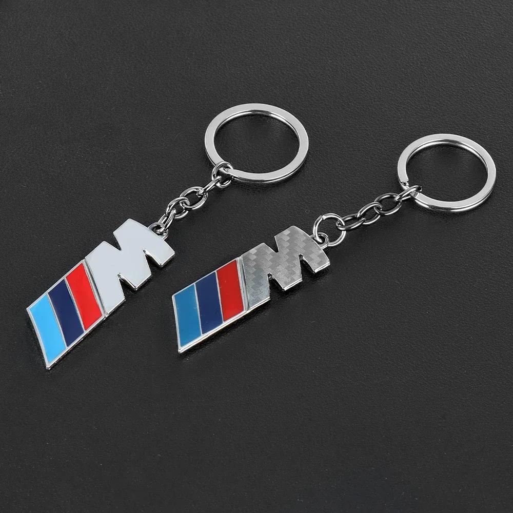 BAEJ7 2025 Hot Metal Car Styling Keychain Key Chain Keyrings Key Holders for BMW X1 X3 X4 X5 E46 E90 F20 E60 E39 F10 M1 M2 M3 M5 M6 E8
