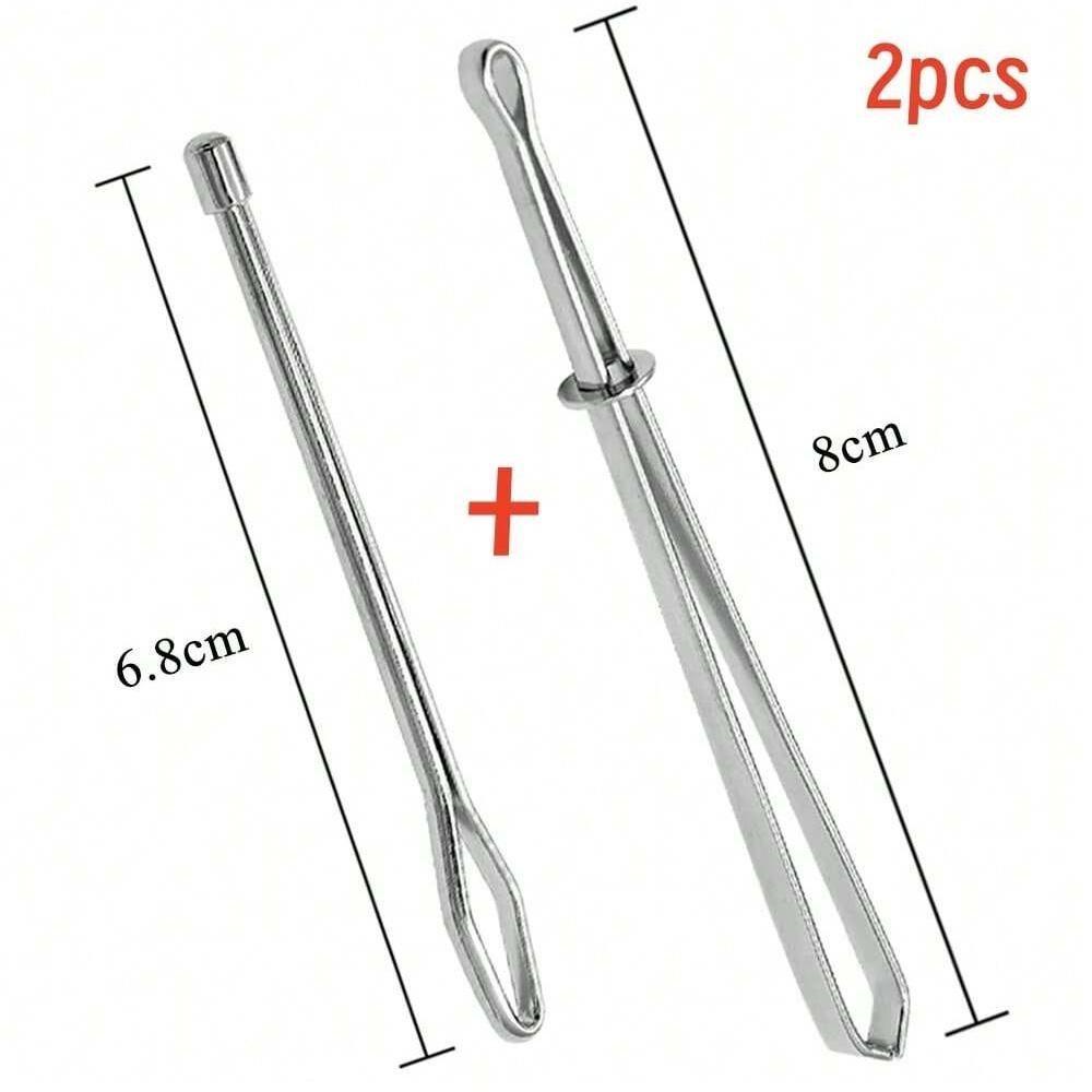 

2/5pcs Wear Rope Garment Clips Sewing DIY Tools Elastic Band Tape Punch Cross Stitch Threader Wear Elastic Clamp Sewing Tools