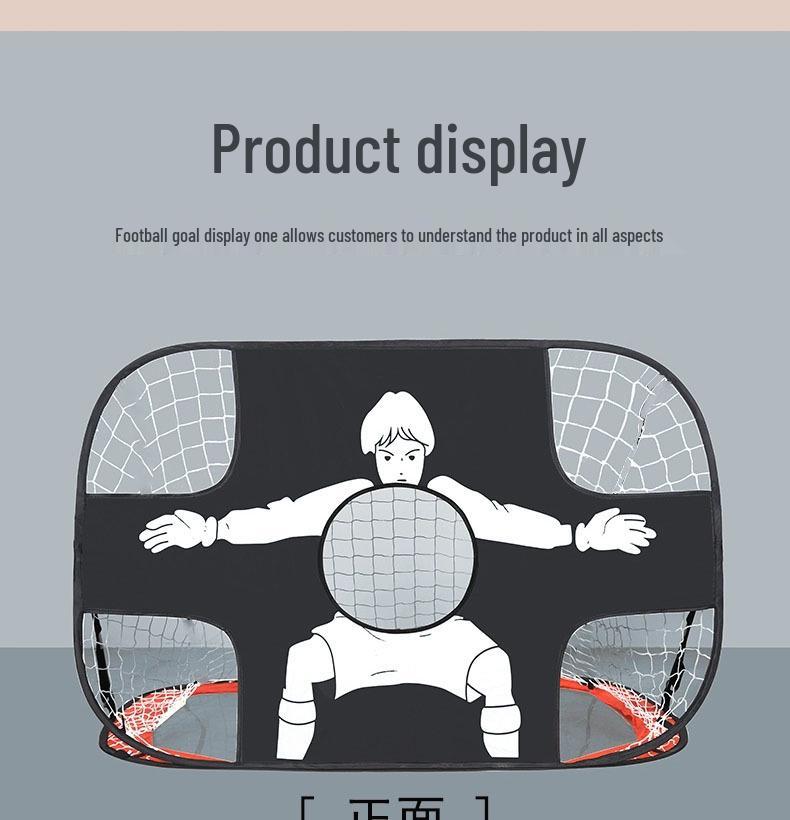 Portable Foldable 2-in-1 Soccer & Tennis Goal for Kids - Multifunctional Training Toy