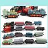 Vintage Steam Train Kids Toy With Alloy Model For Visual And Sensory Play