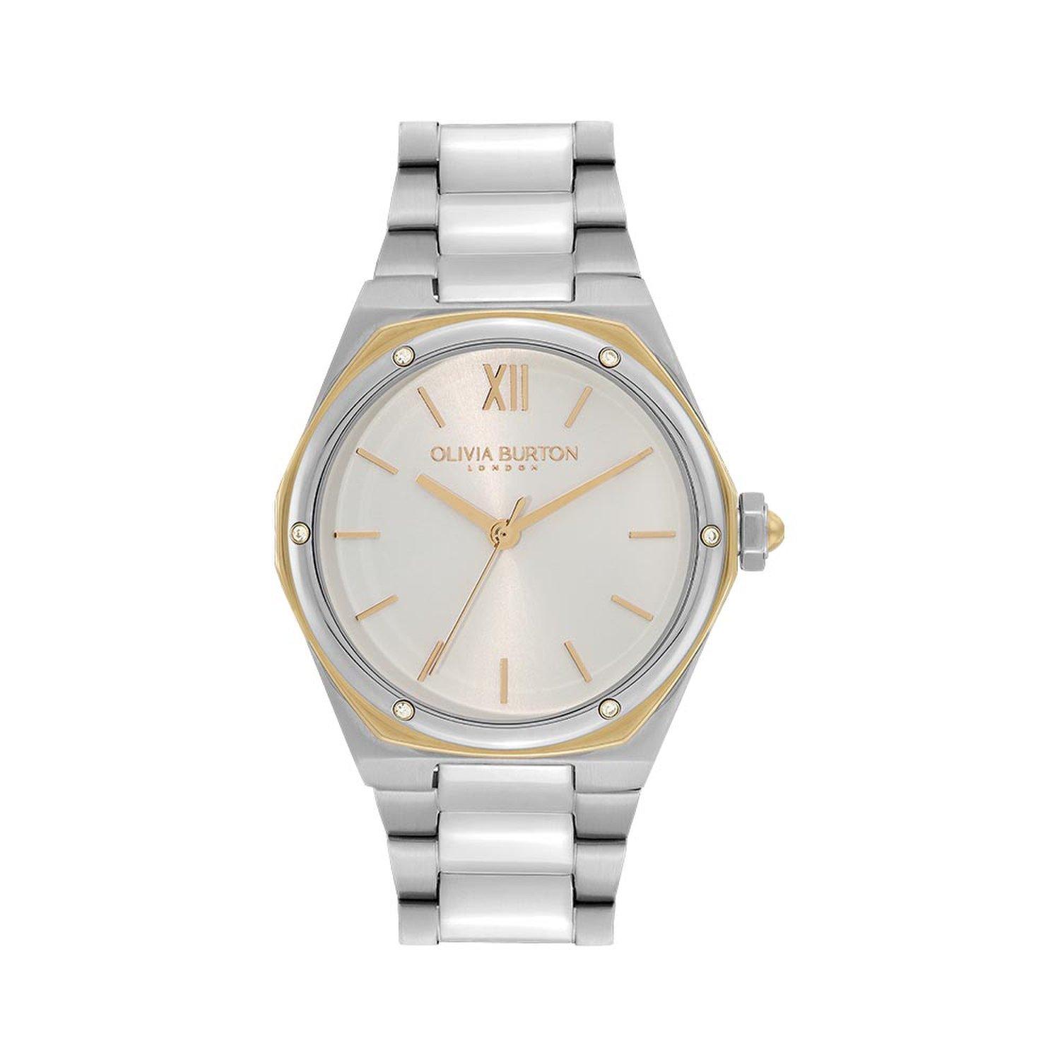 [Olivia Burton] Hexa Silver Gold (24000031) Women s Watch