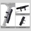 Bike Security Lock Compacts Zincs Alloy Construction For Motorcycles Scooter Weather Resistant Foldable Bicycles Lock