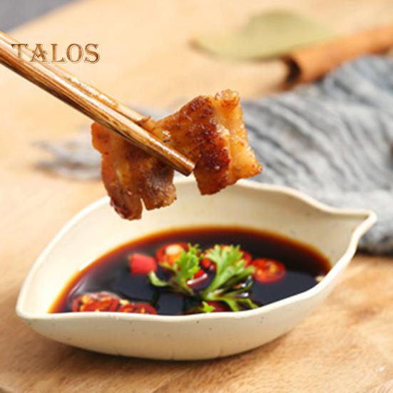 10 pezzi piatto per salsa per uso alimentare, contatto, mantenere pulito, ecologico, moda, portatile, a forma di foglia, piatto per salsa, strumento per la tavola, per il ristorante