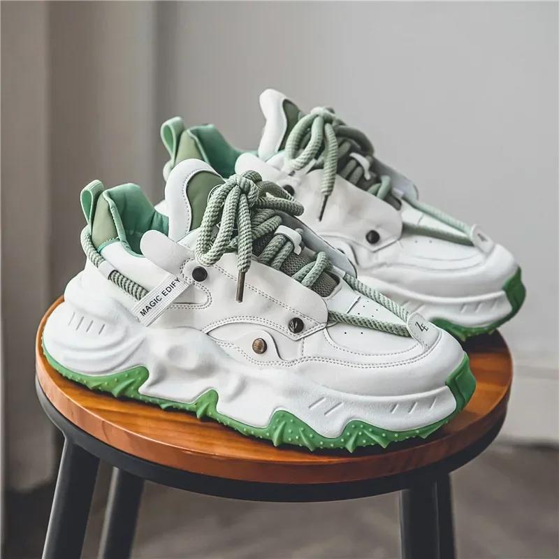 Luxury Brand Men Sneakers Comfort Breathable Fashion Running Shoes 2025Outdoor Trend Skateboarding Shoes for Men Tenis Masculino