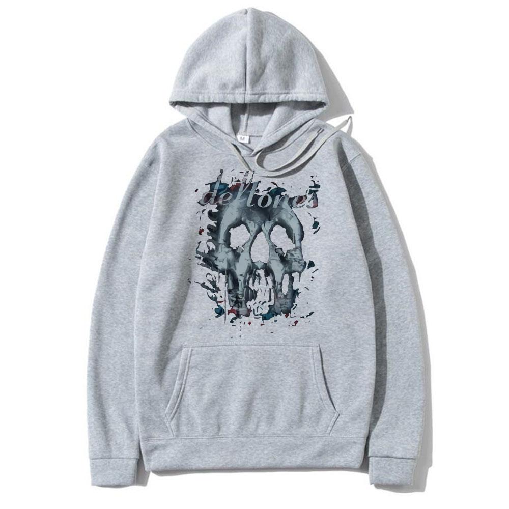 Vintage Skull Print Hoodie Unisex's Solid Street Long Sleeve Coat Autumn Sports Casual Hoodie Tops 2023 New Unisex's Fashion Clothing