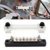 12V Electrical Terminal Block M6 Stud Bus Bar Electric Power Distribution Block Marine
