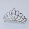 Crystal Crown Headdress  Children Birthday Gift The Princess Performance Comb Hair Accessories Hairpin Wedding Party Bridal