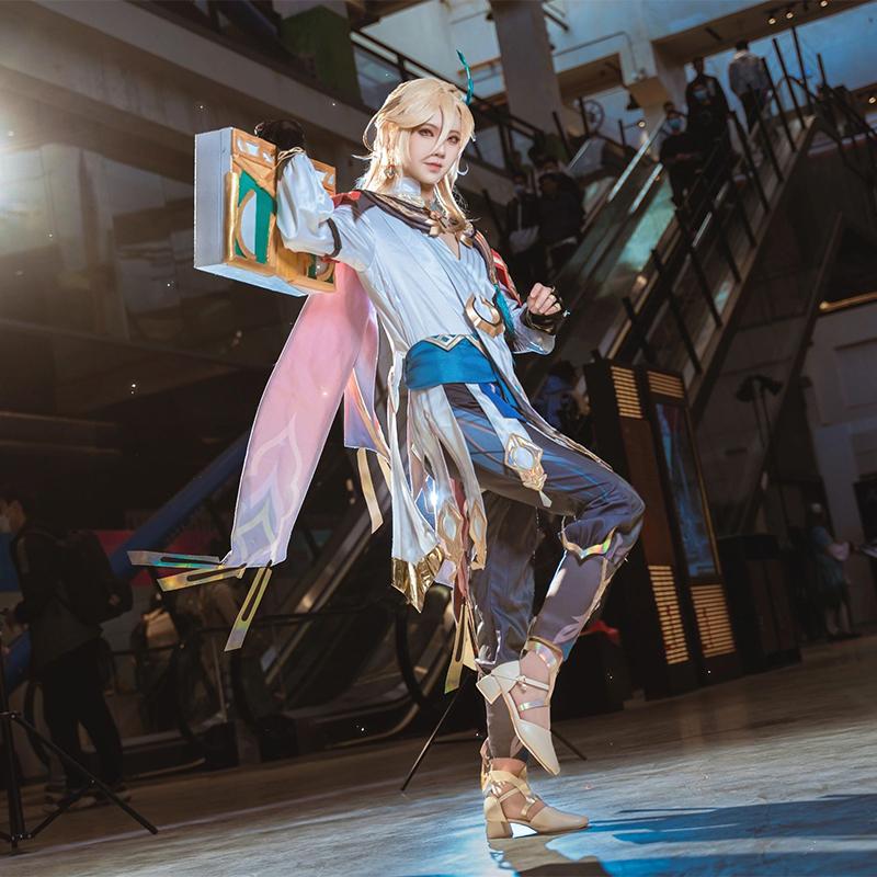 Kaveh Cosplay Kaveh Kaveh Cosplay Uniformă Perucă Gratuit Crăcuterie Costum Halloween Party Bărbați Femei Haine Costume