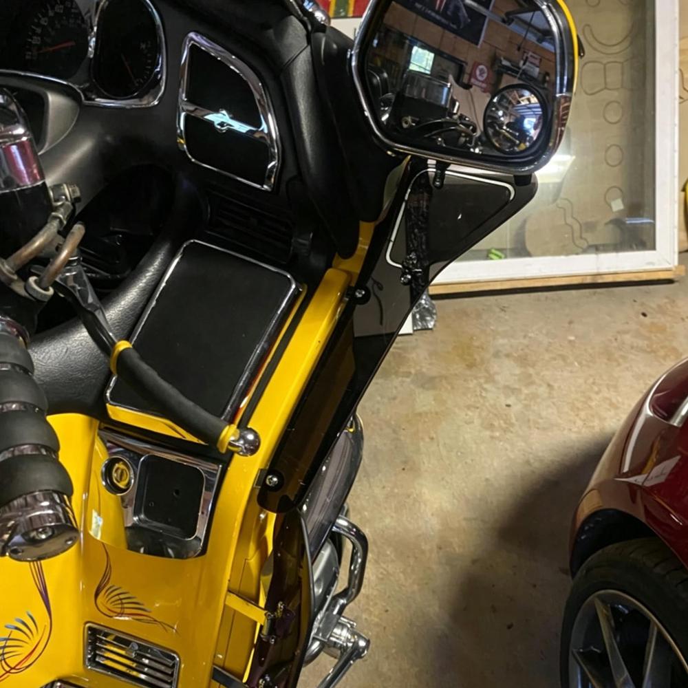 2001-2017 For Honda GL 1800 F6B Accessories Motorcycle Mirror Lower Side Spoiler Goldwing GL1800 Windshield Side Air Deflectors