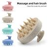 Brush Body Massage Brush Bath Shower Brush Salon Hairdressing Tool Set Scalp Massage Comb Hair Washing Comb Silicone Shampoo