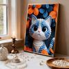 DIY Cute Little Cat Pearl Diamond Art Painting Kits for Adults and Beginners,fine View Sparkling Painting Craft Home Wall Decor Handmade Gift