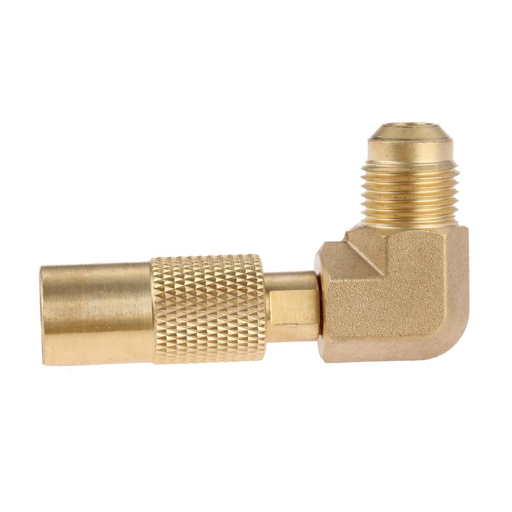 Low Pressure 3/8" Male Flare Propane Elbow Adapter For 17'' and 22''