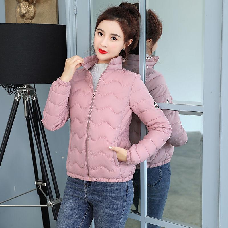 Autumn Winter New Fashion Stand Collar Long Sleeve Solid Parkas Women's Clothing Korean Warm All-match Simplicity Trend Chic Top