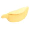 Katzenbett in Bananenform Lustig Weich Gemütlich Katzenhöhlenbett Warmes Haustierbett für Hunde Kätzchen Welpen L
