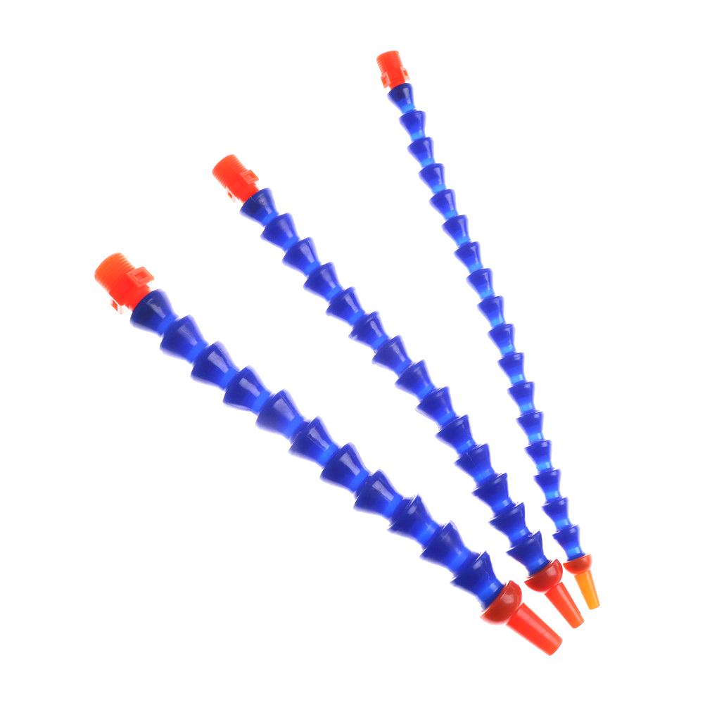 Plastic Cooling Plumbing Hoses Coolant Pipe Blue Spark Plug Tube Condenser Universal Lathe Machine Bamboo Water Pipe 30cm Long