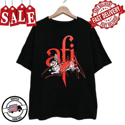 Nieuwe AFI Band Korte Mouw Heren S-5XL T-shirt Unisex T-shirt