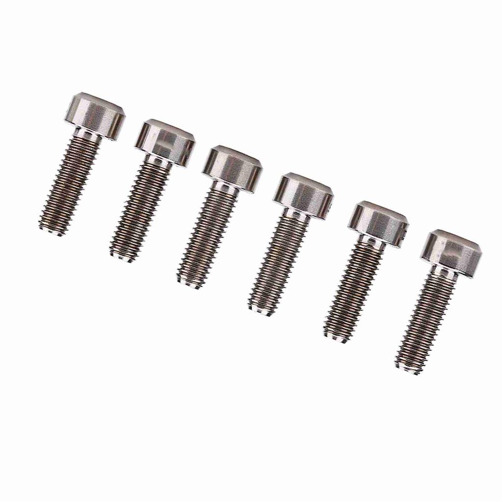 6pcs Set M5*16mm Alloy Bike Fixed Stem S For Mountain Stem ( )